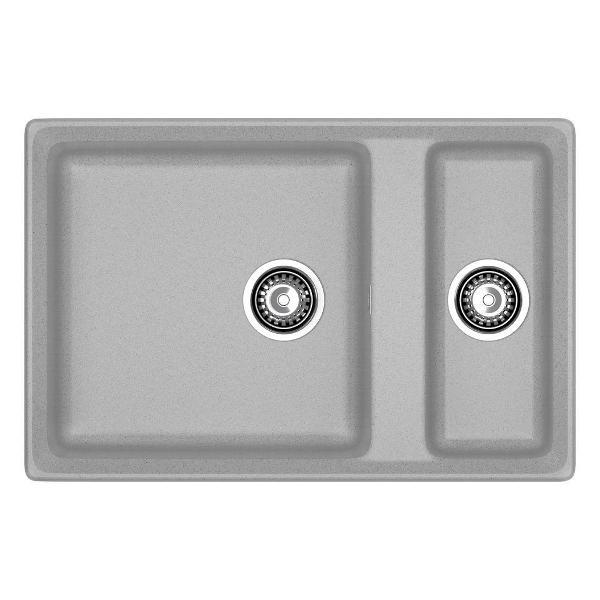 Изображение товара Раковина для кухни GranFest LEVEL 760K, серый