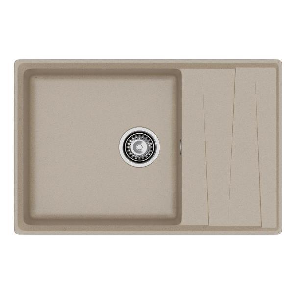 Изображение товара Раковина для кухни GranFest LEVEL 760L, песочный