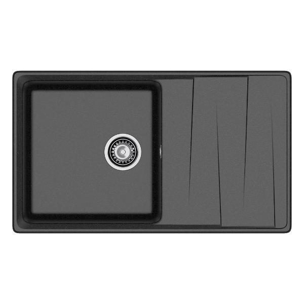 Изображение товара Раковина для кухни GranFest LEVEL 860L, черный