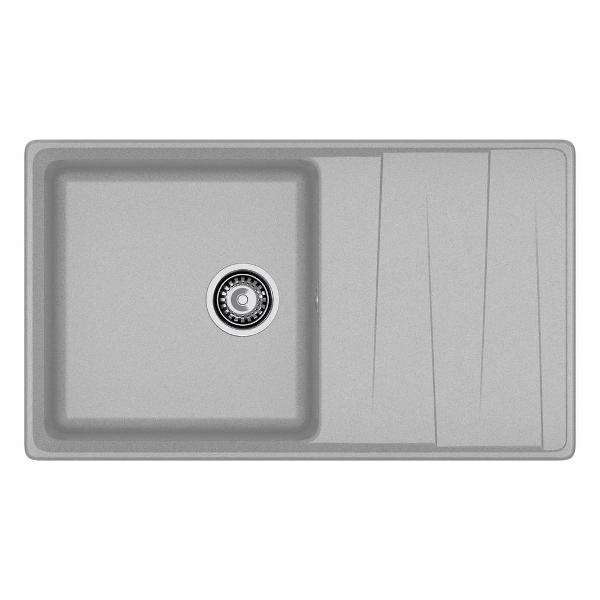 Изображение товара Раковина для кухни GranFest LEVEL 860L, серый