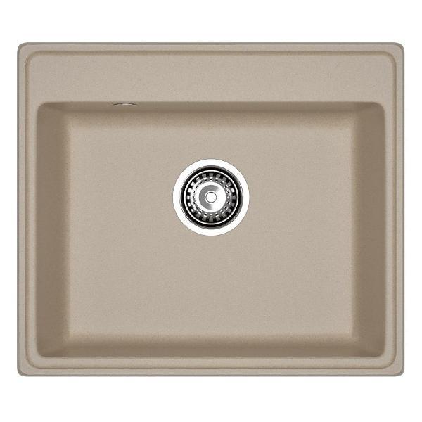 Изображение товара Раковина для кухни GranFest VERTEX 580, песочный