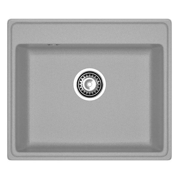 Изображение товара Раковина для кухни GranFest VERTEX 580, серый