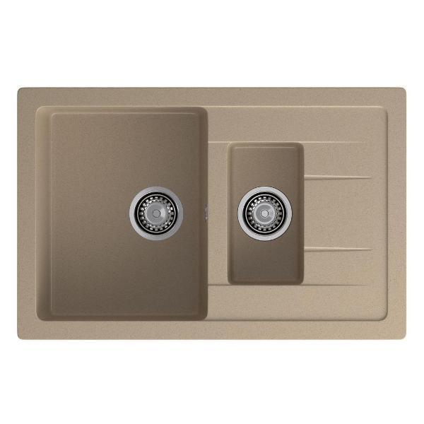 Изображение товара Раковина для кухни GranFest QUADRO 775KL, песок