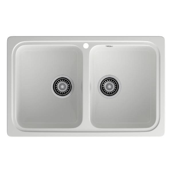 Изображение товара Раковина для кухни GranFest STANDART 780K, иней