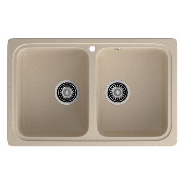 Изображение товара Раковина для кухни GranFest STANDART 780K, кашемир