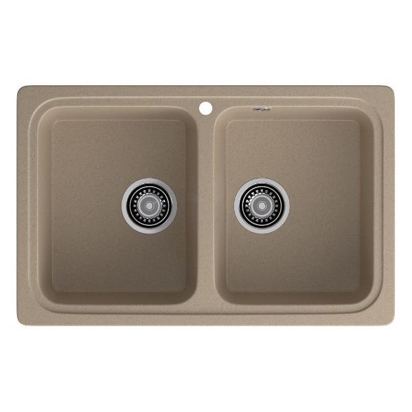 Изображение товара Раковина для кухни GranFest STANDART 780K, песок