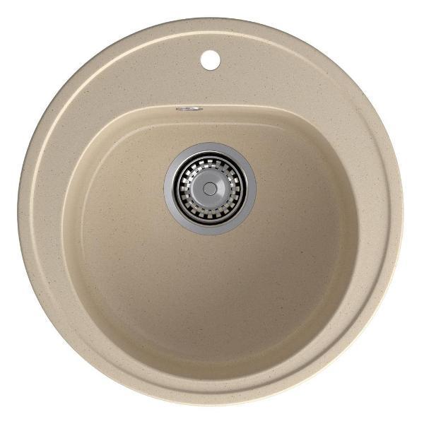 Изображение товара Раковина для кухни GranFest RONDO 510, кашемир