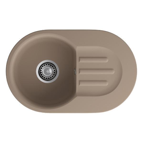 Изображение товара Раковина для кухни GranFest SMART 685L, песочный