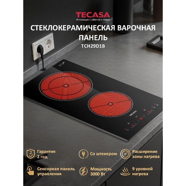 Изображение товара Варочная панель электрическая TECASA TCH29D1B