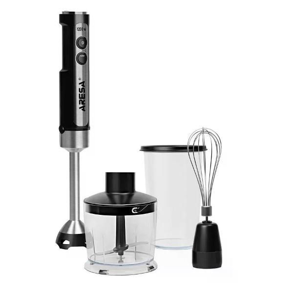 Изображение товара Блендер погружной Aresa AR-1127 черный серебристый