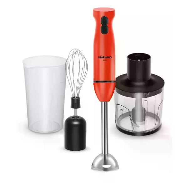 Изображение товара Блендер погружной Starwind SBP2201 красный