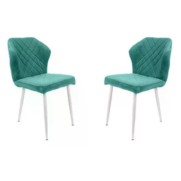 Изображение товара Стул M-Group Стул НИЦЦА, изумрудный, белые ножки
