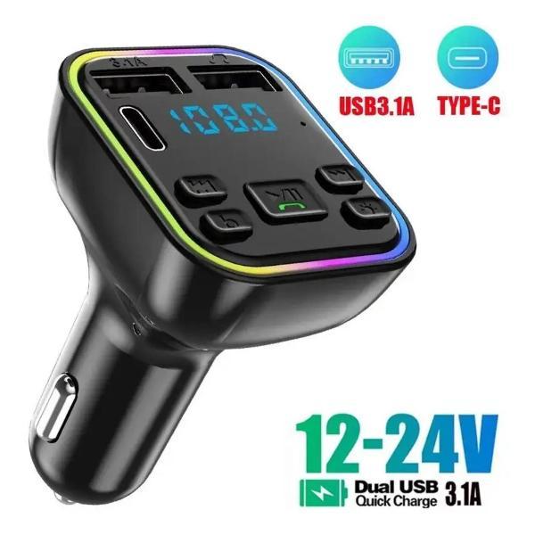 Изображение товара Автомобильный FM-трансмиттер нет бренда FM трансмиттерG38