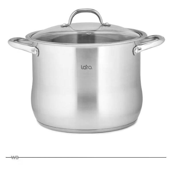 Изображение товара Кастрюля Lara нержавеющая с крышкой LR02-42