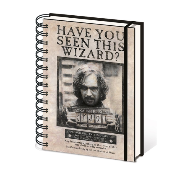 фото Сувенир pyramid блокнот harry potter: wanted sirius black