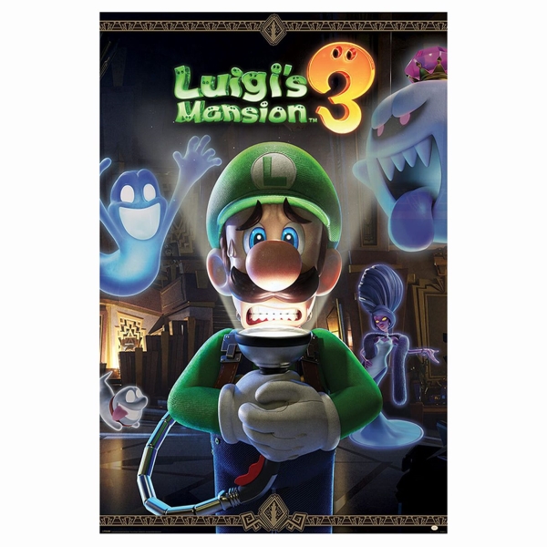 фото Сувенир pyramid постер luigi's mansion 3: you're in for a fright