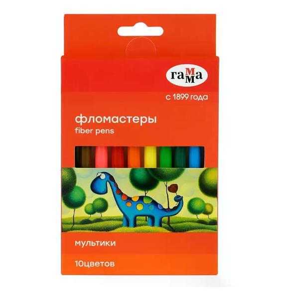 Изображение товара Фломастер No Name Фломастеры смываемые 10 цветов