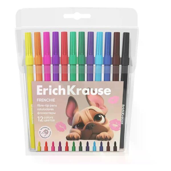 Изображение товара Фломастер No Name Фломастеры смываемые 12 цветов