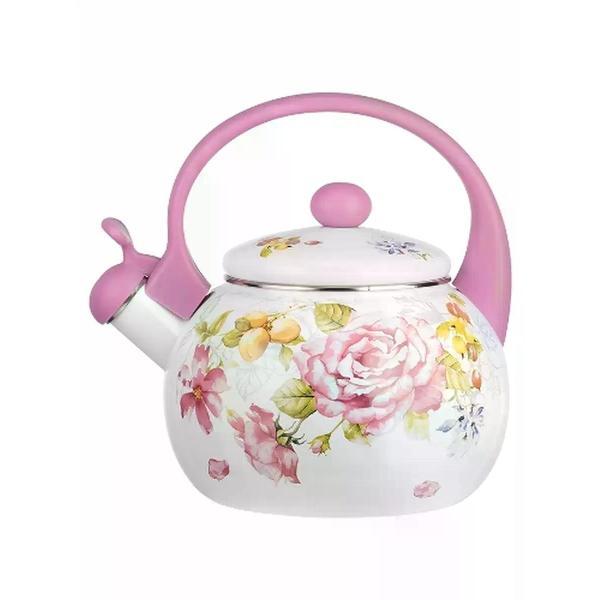 Изображение товара Чайник для плит Lara LR00-20 розовый