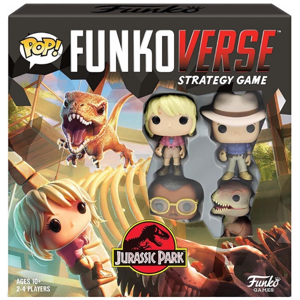 фото Настольная игра funko pop! funkoverse: jurassic park 100 base