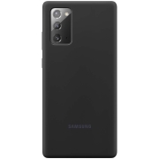 Изображение товара Чехол Samsung Silicone Cover Note 20 черный (EF-PN980TBEGRU)