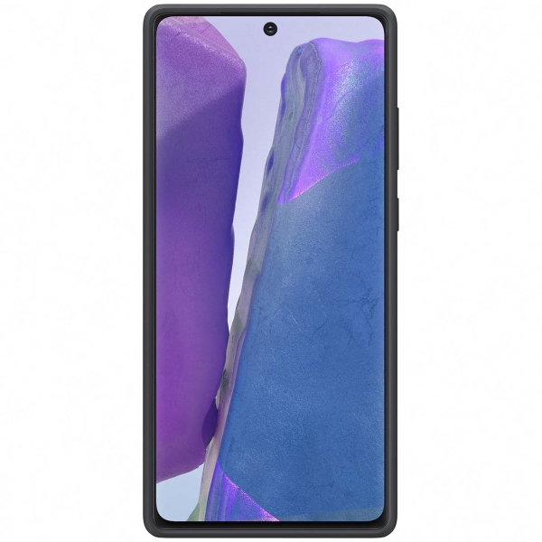 Изображение товара Чехол Samsung Silicone Cover Note 20 черный (EF-PN980TBEGRU)
