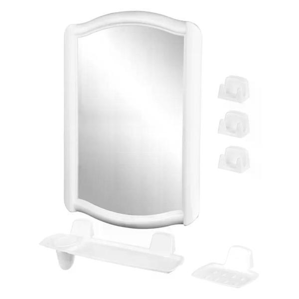 Изображение товара Полка для ванной нет бренда Полка для ванной с зеркалом