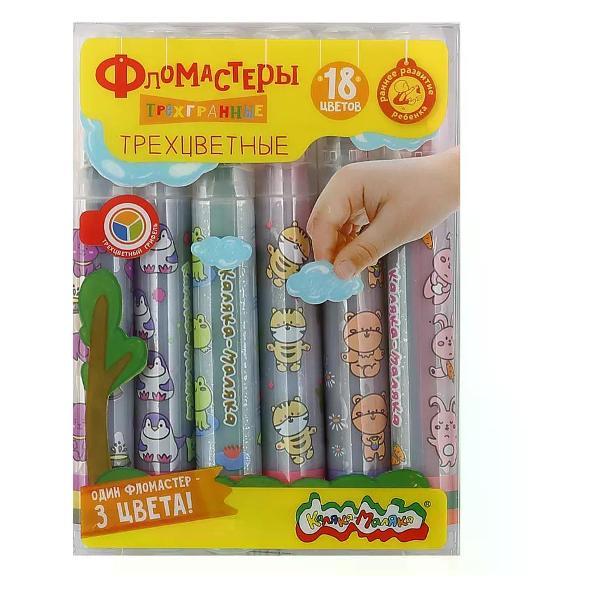 Изображение товара Фломастер КАЛЯКА-МАЛЯКА Фломастеры для рисования