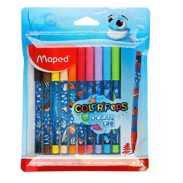 Изображение товара Фломастер Maped Фломастеры для рисования