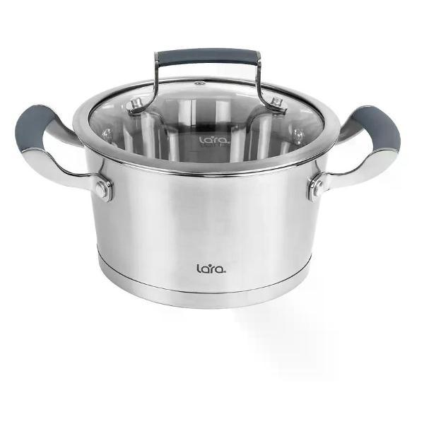 Изображение товара Кастрюля Lara из нержавеющей стали 5,5 л LR02-281
