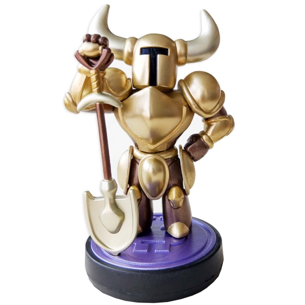 фото Фигурка amiibo shovel knight treasure trove: gold