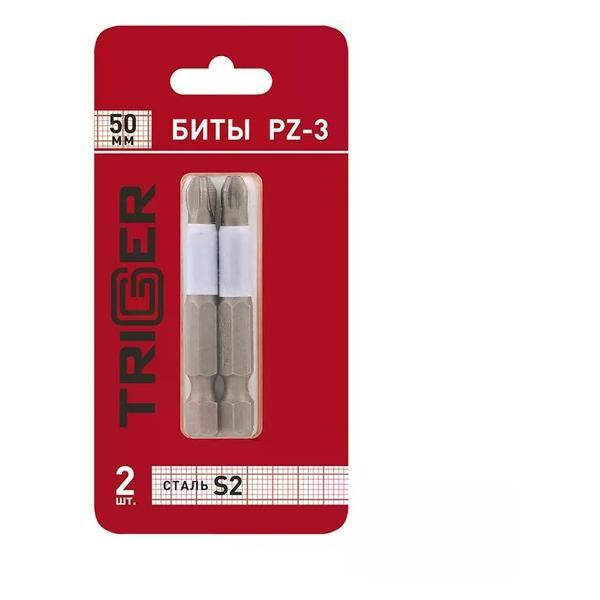 Изображение товара Шуруповерт Trigger Биты для шуруповерта PZ-3 50 мм 2 шт.