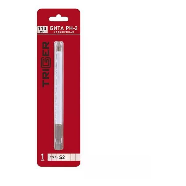 Изображение товара Шуруповерт Trigger Бита для шуруповерта PH-2 удлиненная 110 мм