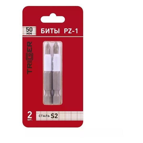 Изображение товара Шуруповерт Trigger Биты для шуруповерта PZ-1 50 мм 2 шт.