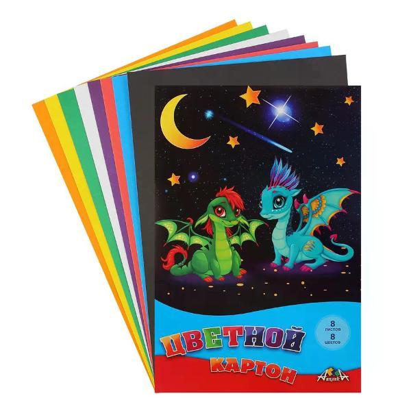 Изображение товара Цветная бумага АппликА Цветной картон