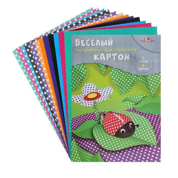 Изображение товара Цветная бумага АппликА Цветной картон