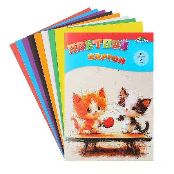 Изображение товара Цветная бумага АппликА Цветной картон