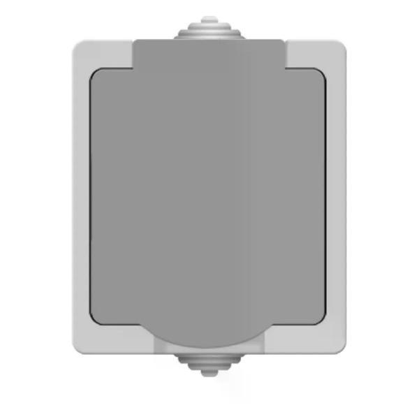 Изображение товара Умная розетка No Name Розетка с крышкой 1 гнездо