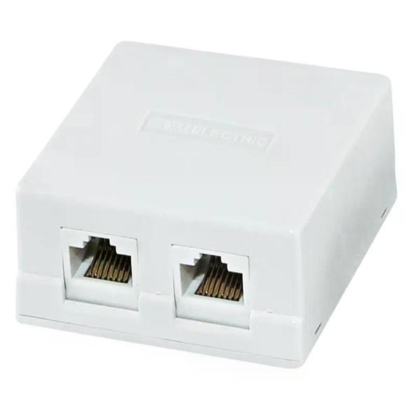 Изображение товара Умная розетка No Name Розетка компьютерная 2 гнездо