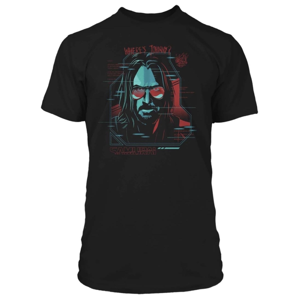 фото Футболка cyberpunk 2077 digital ghost premium black (l)