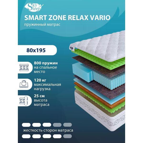 Изображение товара Матрас SkySleep 80x195 SMART ZONE RELAX VARIO