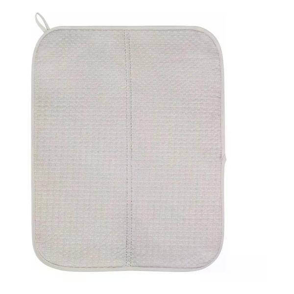 Изображение товара Сушилка для посуды Рыжий Кот Коврик для сушки посуды 45х35 см серый