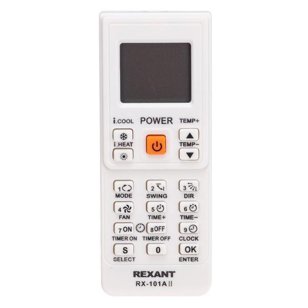 Изображение товара Пульт ДУ для кондиционера Rexant RX-101AII белый