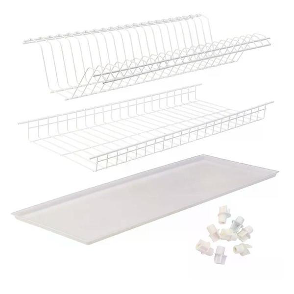 Изображение товара Сушилка для посуды No Name Сушилка для посуды в верхний шкаф Ш500 мм белая