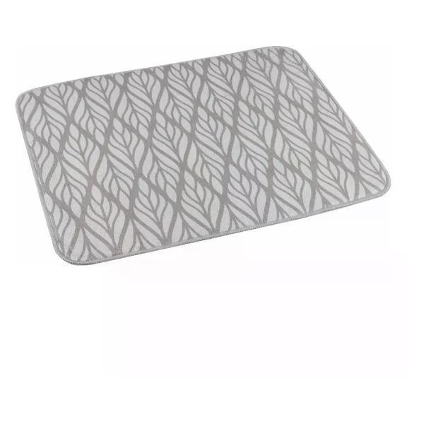 Изображение товара Сушилка для посуды Рыжий Кот Коврик для сушки посуды 40х50 см серый