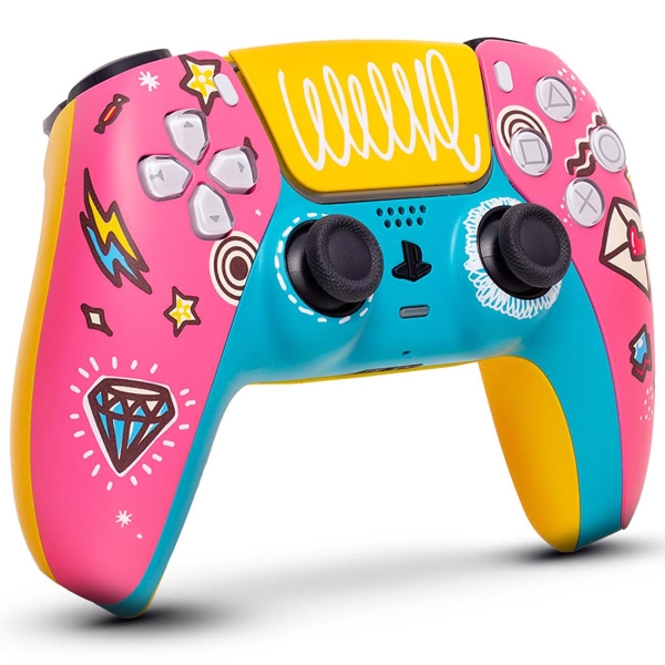Изображение товара Геймпад для консоли PS5 PlayStation 5 Rainbo DualSense Sweet