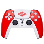 Изображение товара Геймпад для консоли PS5 PlayStation 5 Rainbo DualSense Спартак. Красно-Белый