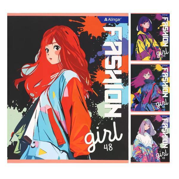 Изображение товара Сменный блок для тетради Alingar Тетрадь 48 листов в клетку 1 шт.