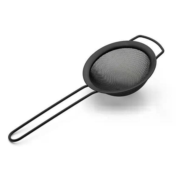 Изображение товара Дуршлаг нет бренда Сито-дуршлаг Black d10 см нержавеющая сталь