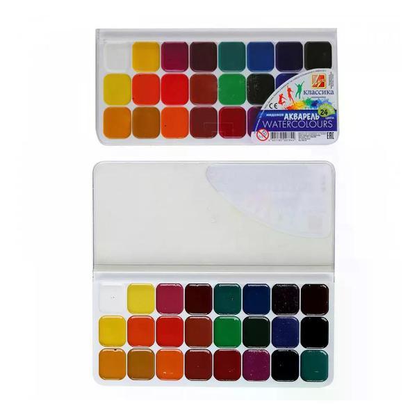 Изображение товара Краска штемпельная Луч Краски для рисования 24 цвета